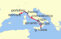 cruise italian ports only west coast