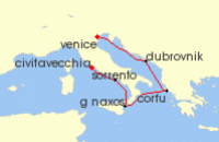 cruise rome venice cruise around italy