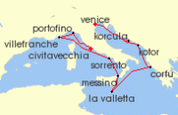 cruise rome venice cruise around italy portofino