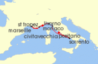 italy ports cruise amalfi portofino sorrento