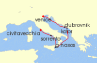 cruise around italy rome venice silversea