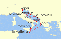 venice cruise dalmatian coast adriatic