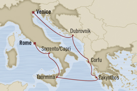 rome venice 7 night oceania cruise