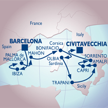 azamara barcelona rome cruise