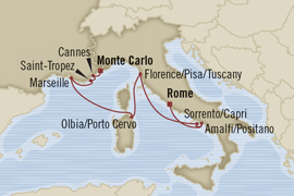 oceania monte carlo rome riviera cruise