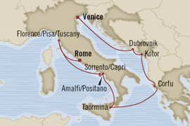 oceania rome venice cruise